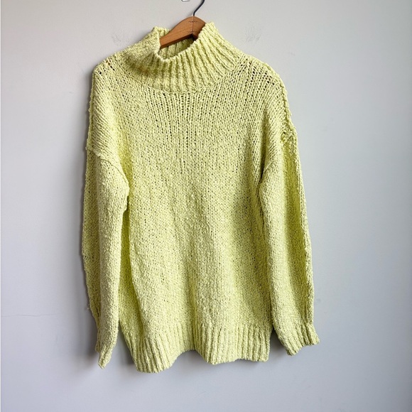 Anthropologie  The Need-It Oversized Mock Neck Sweater XS - Picture 5 of 6